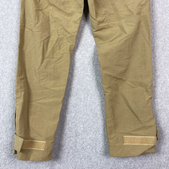 Hidden NY Mens S Beige Nylon Tech Cargo Pant Adjustable Ankle - Picture 7 of 10